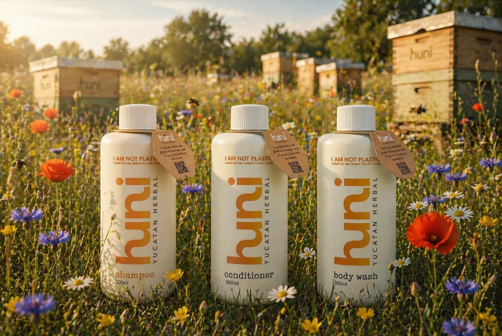 Huni regenerative skincare hero image
