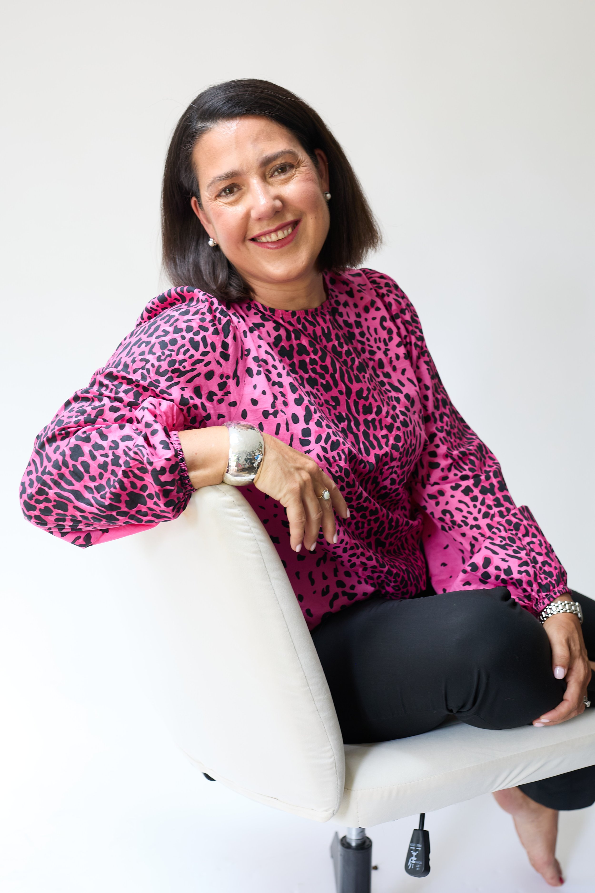 Brand shoot example - studio portrait