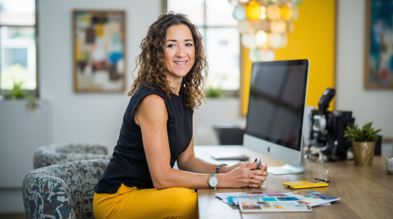 Polly Sheldon designing digital assets