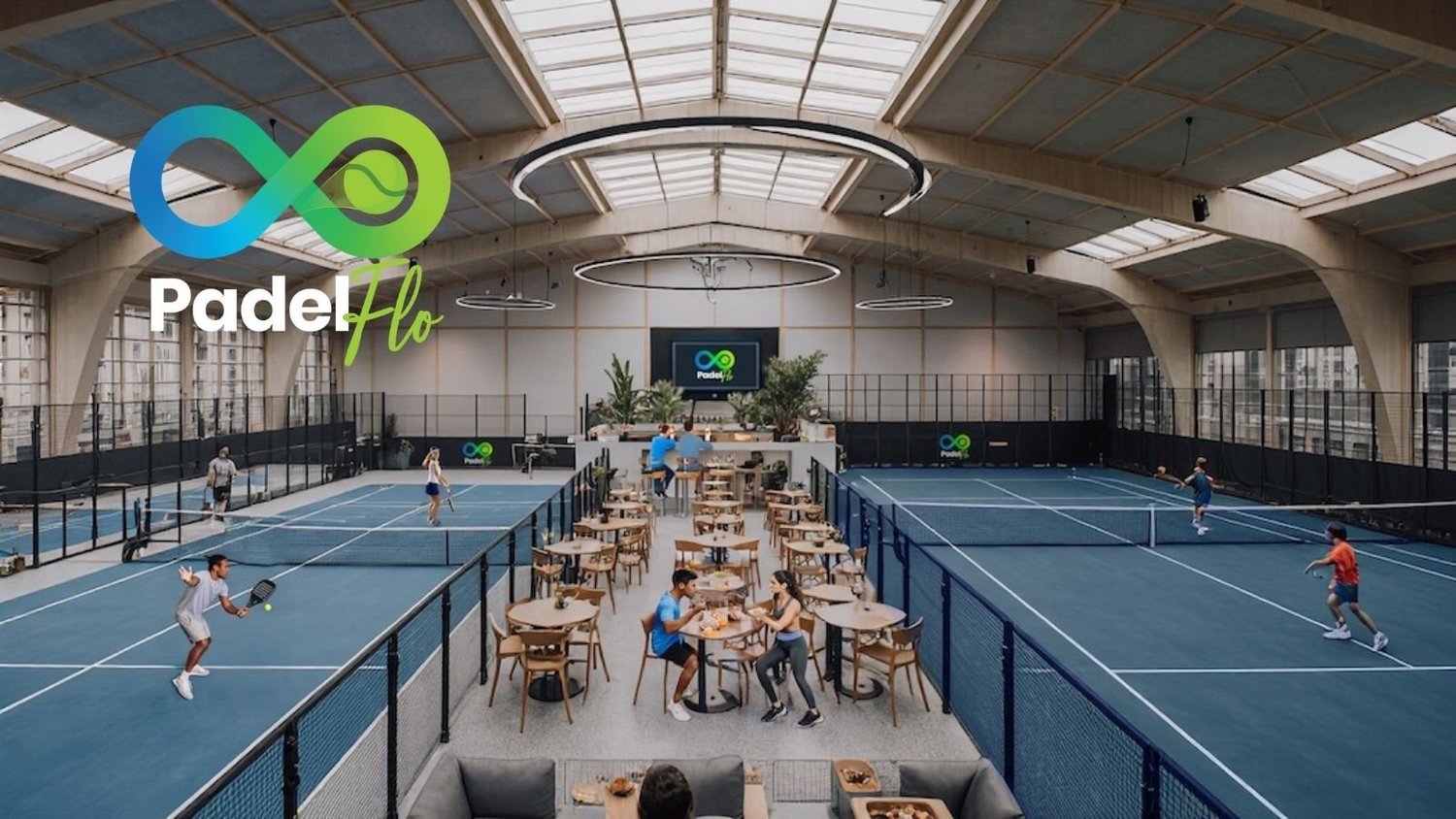 Padel Flo brand work