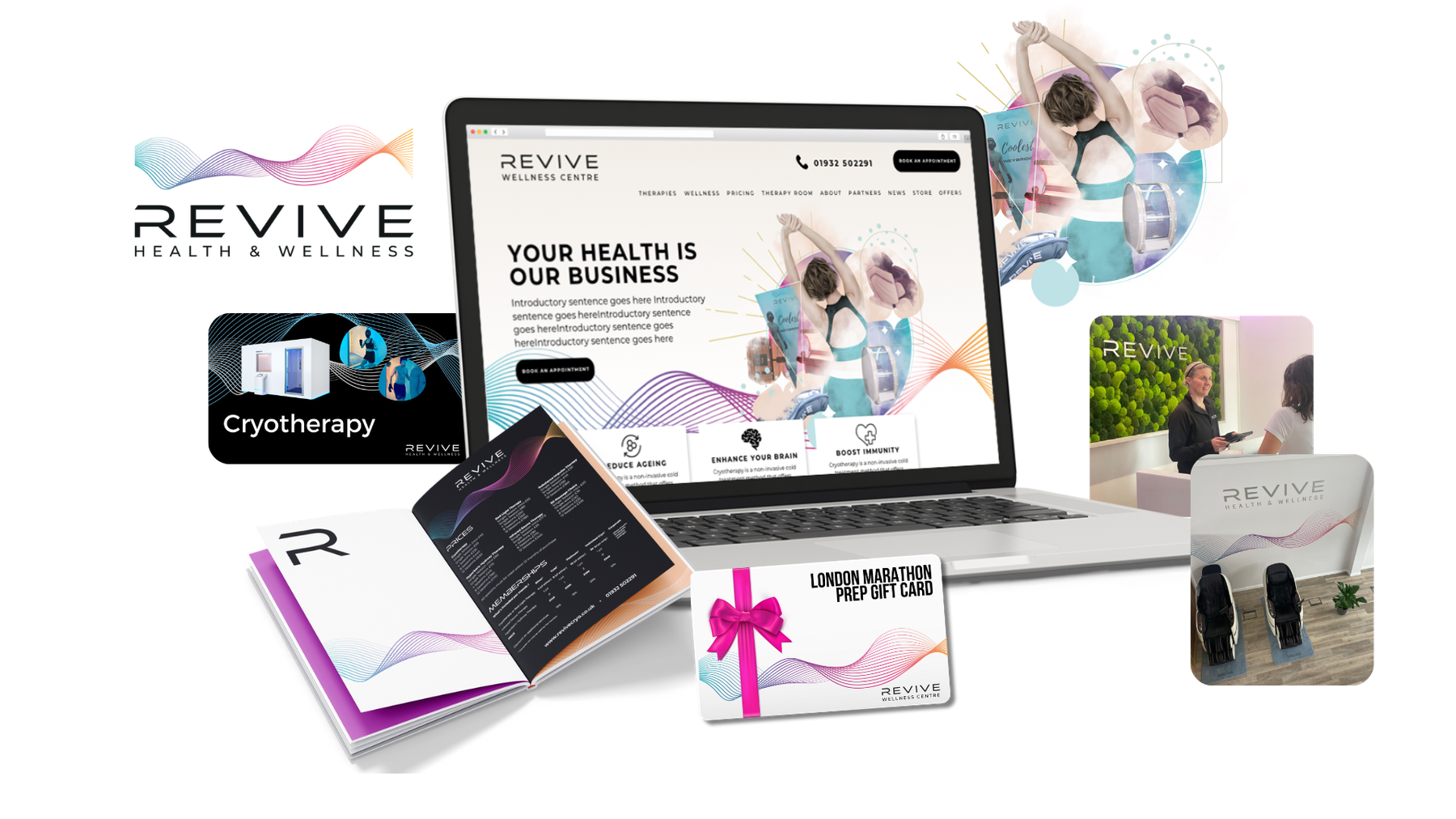 Revive Wellness Centre - brand strategy and identity